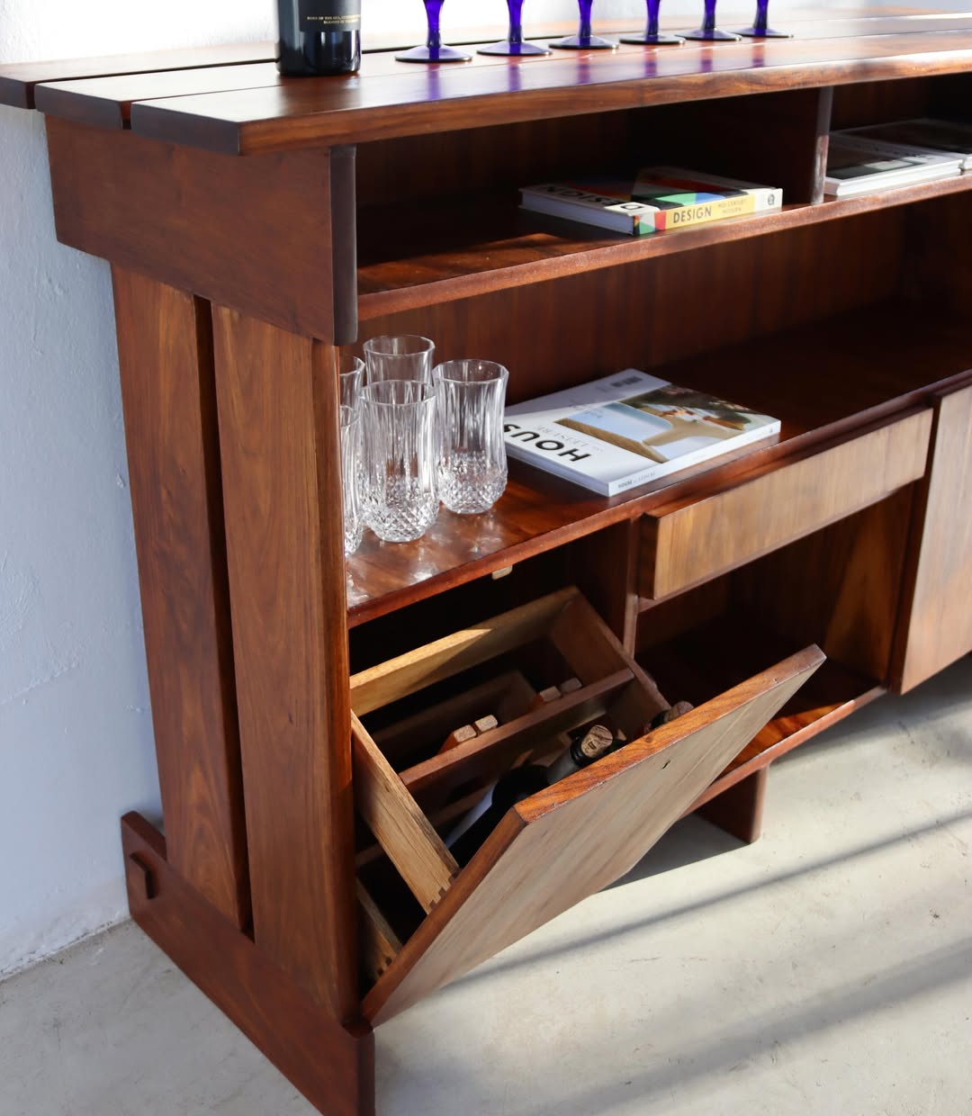 Mid-Century Bar Cabinet