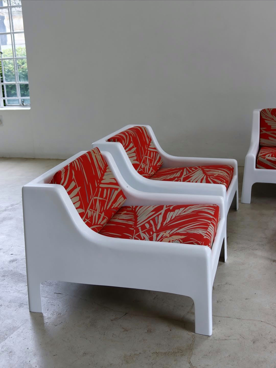 Mid-Century ‘Mida’ Artemide Chairs