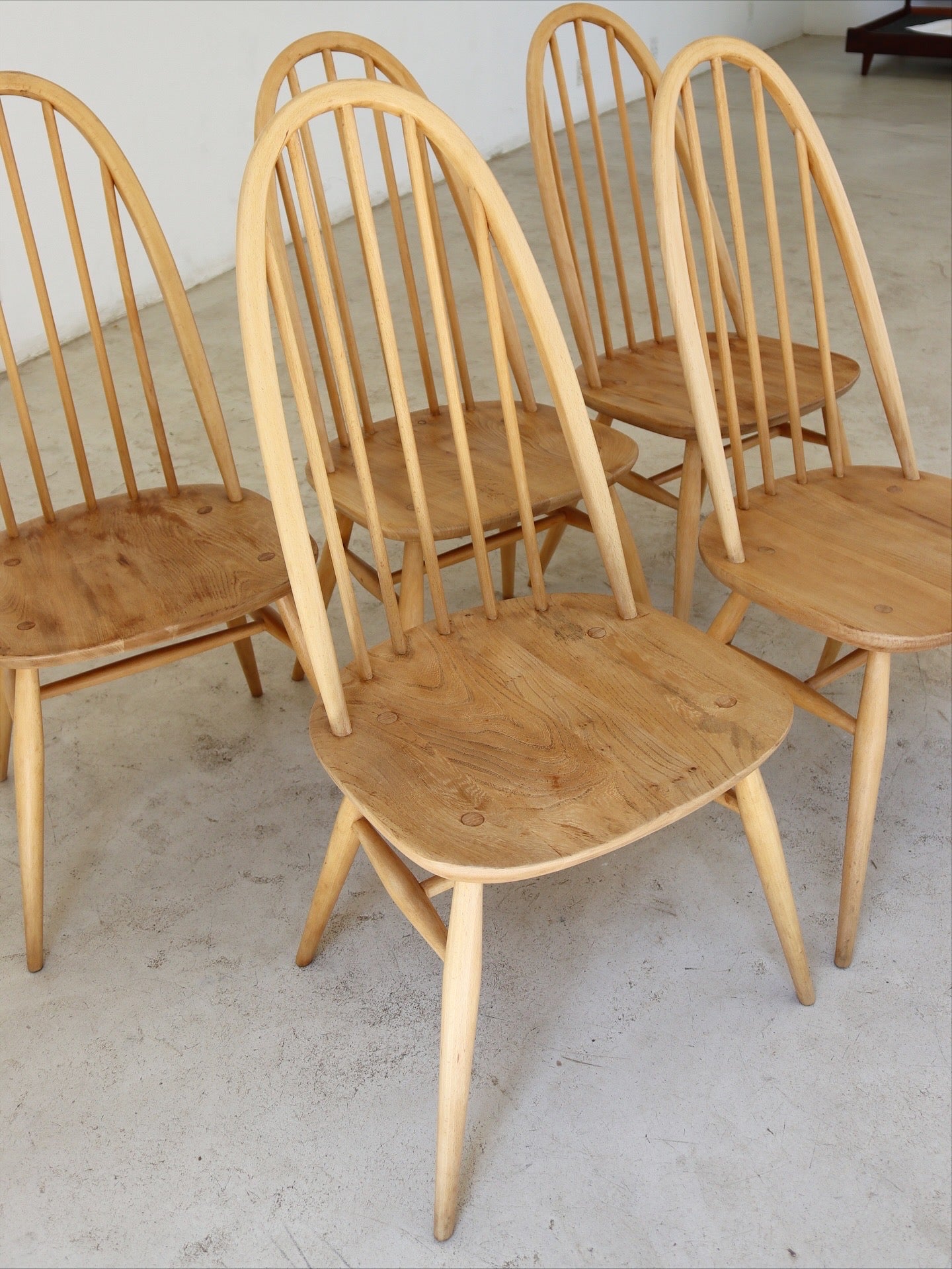 Ercol Dining Chairs x 5
