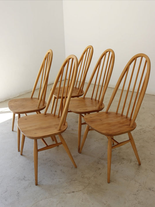 Ercol Dining Chairs x 5