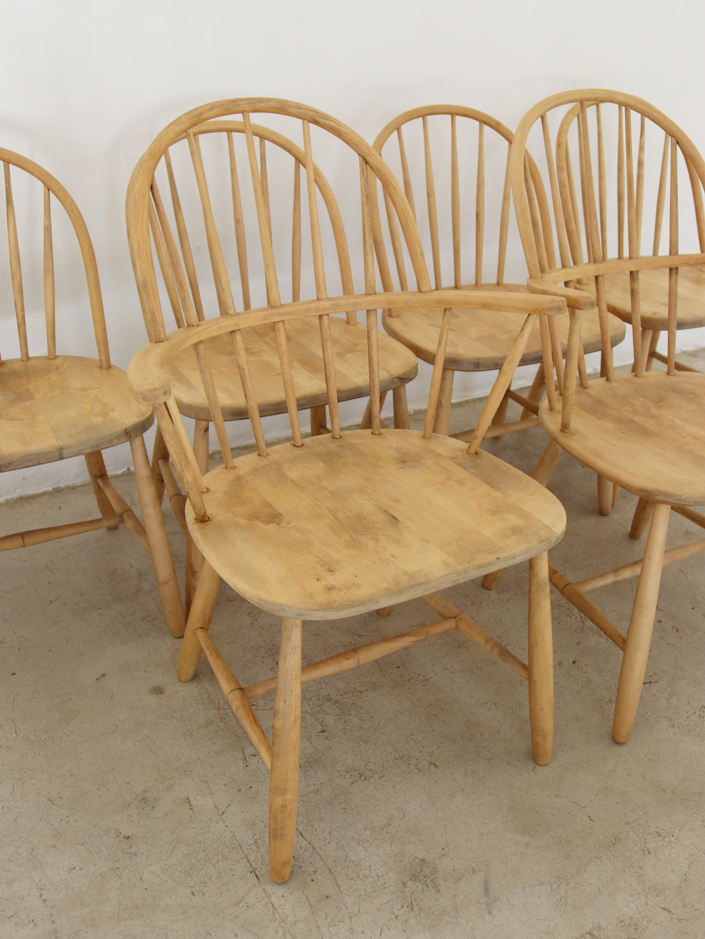 Swedish Windsor Dining Chairs