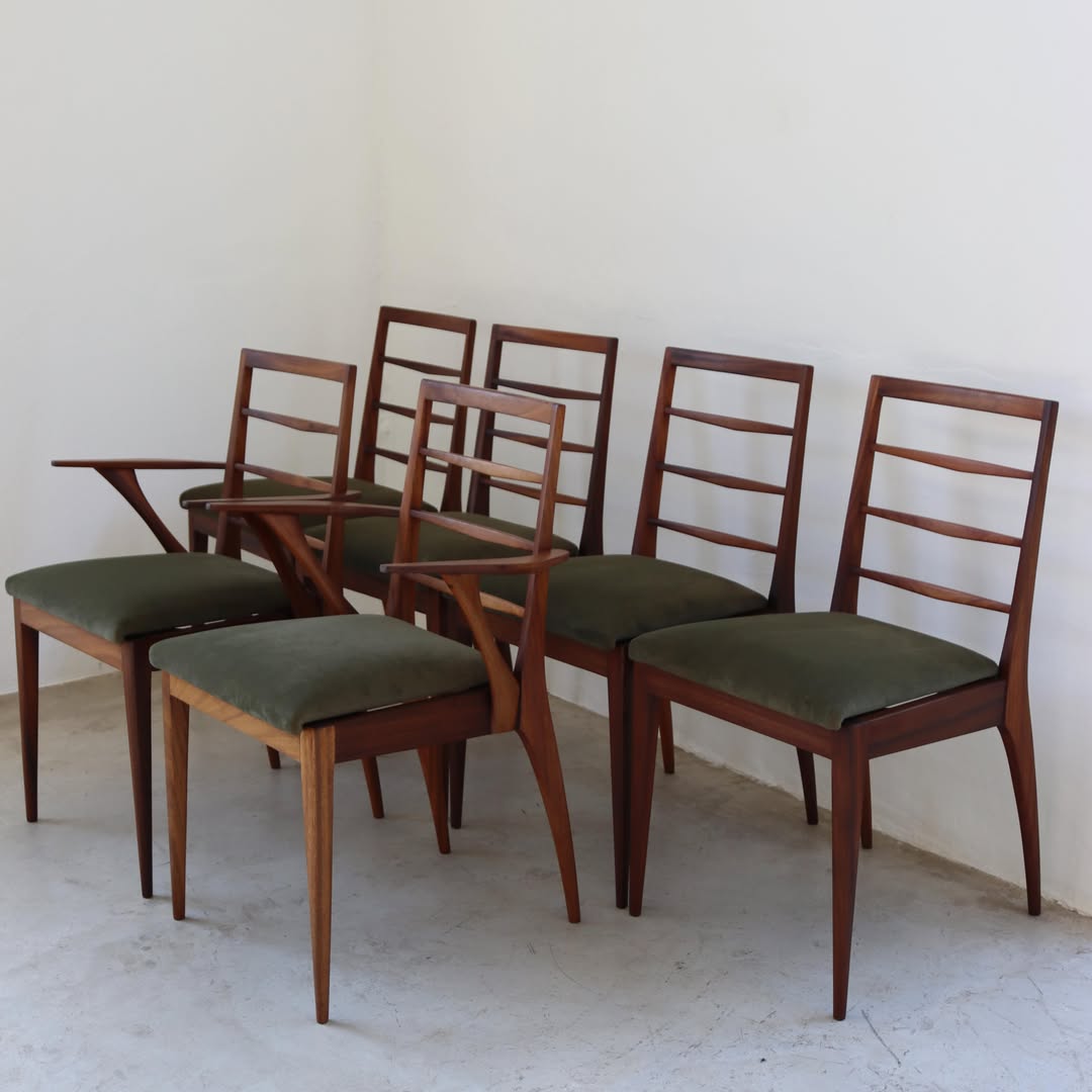 McIntosh Dining Chairs, Scotland 1960s