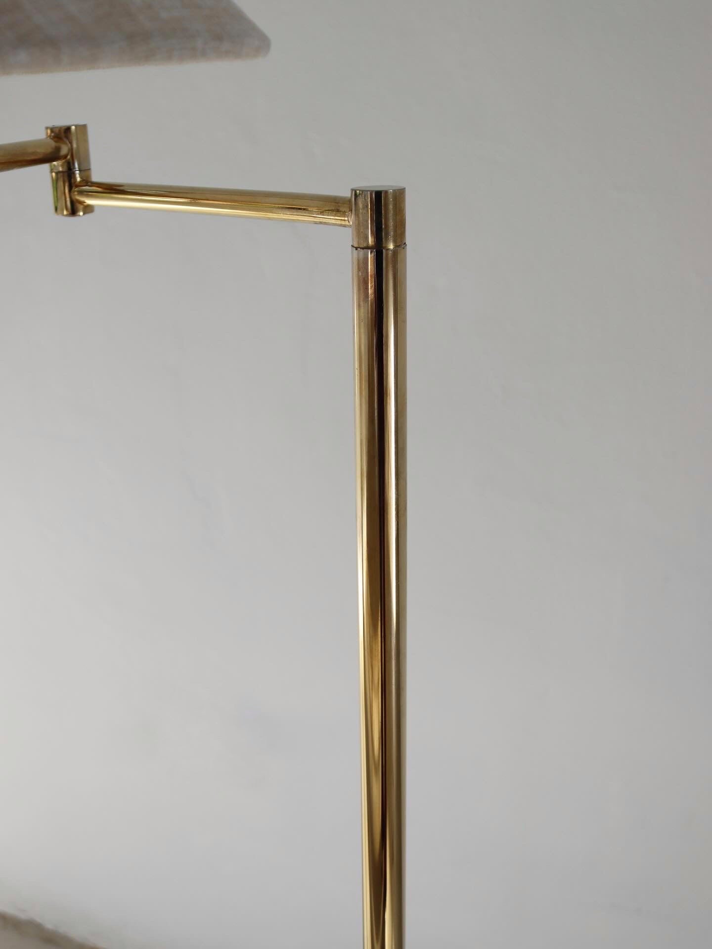 1970’s Brass Standing Lamp