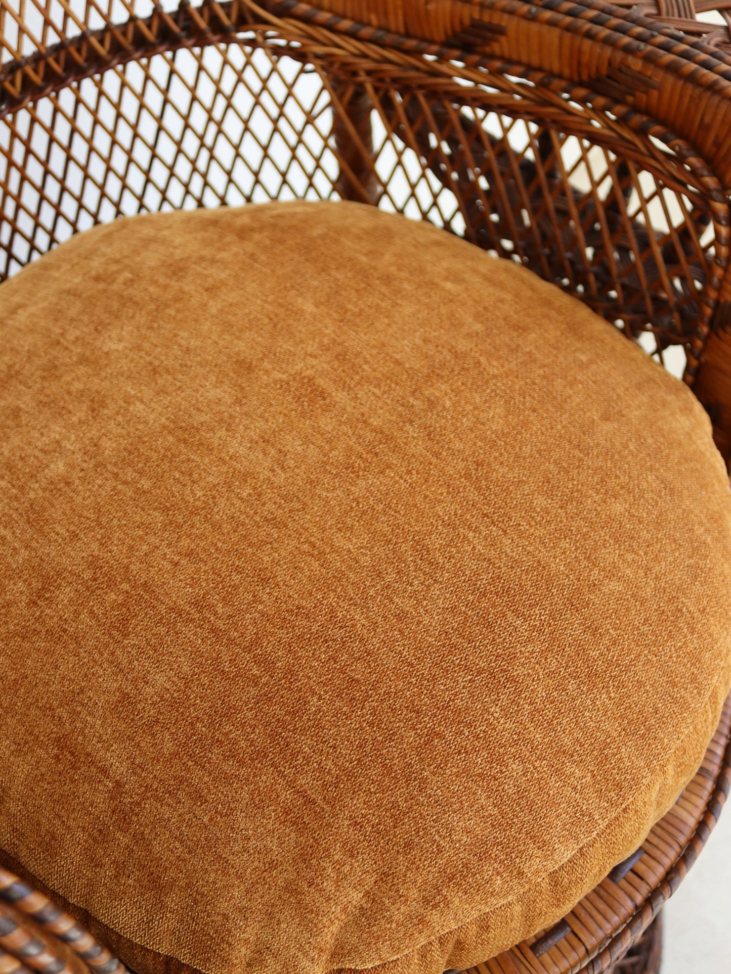 Vintage 1970s Peacock Chair