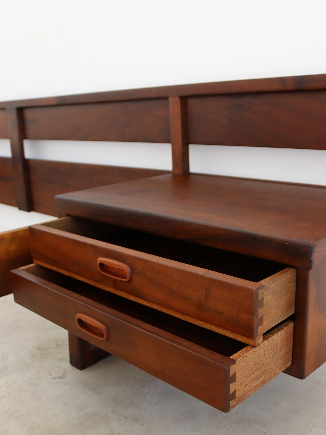 Mid-Century Queen Size Bed
