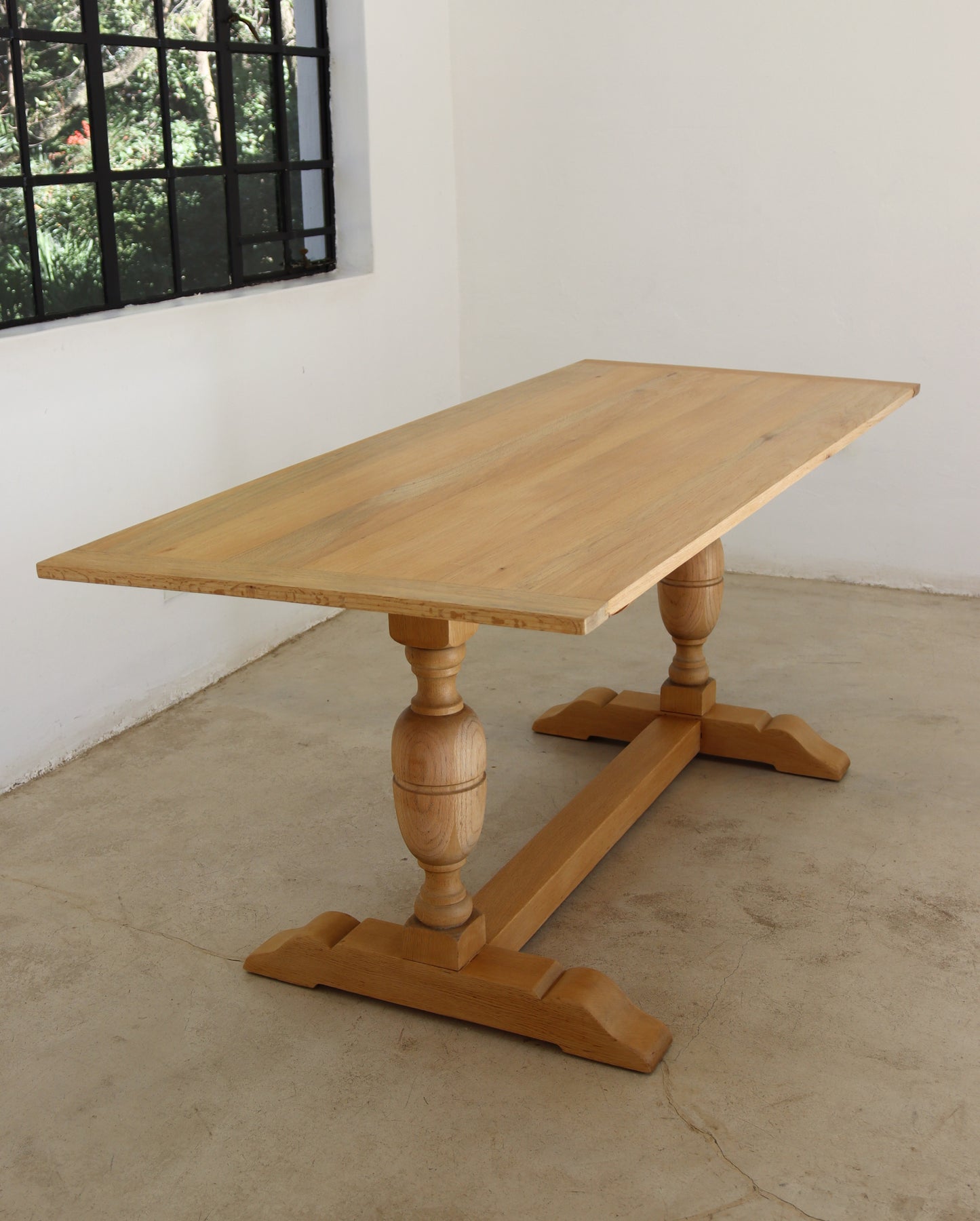 Vintage Oak Refectory Dining Table