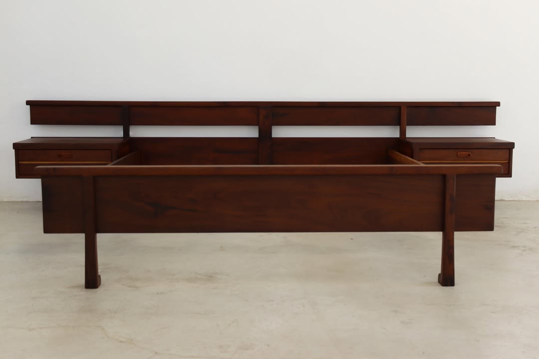 Mid-Century Queen Size Bed