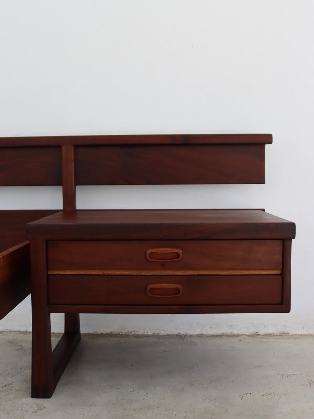Mid-Century Queen Size Bed