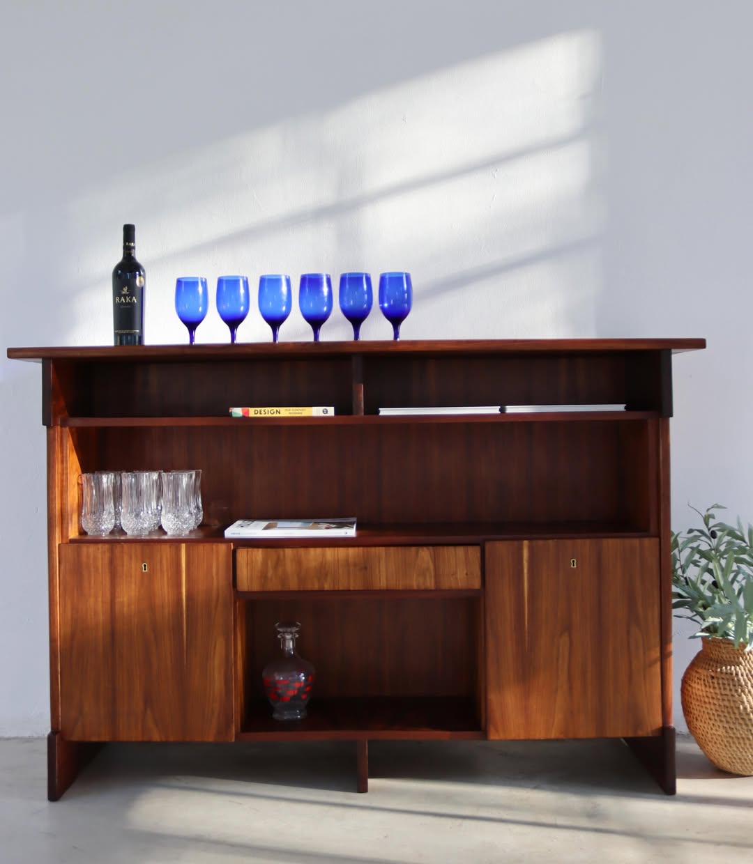 Mid-Century Bar Cabinet