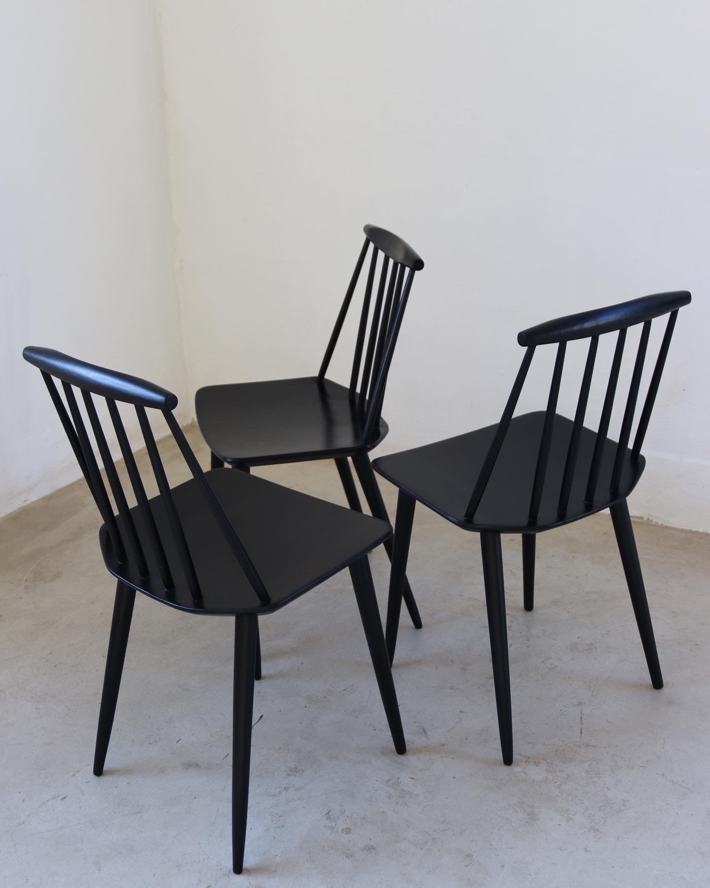 Set Of 3 Dining Chairs By Folk Palsson For FDB Møbler