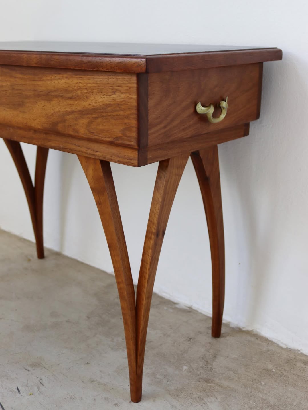 Mid-Century Side Table/Storage Table