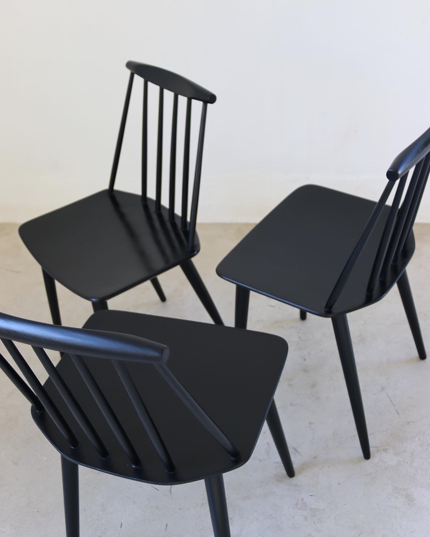 Set Of 3 Dining Chairs By Folk Palsson For FDB Møbler