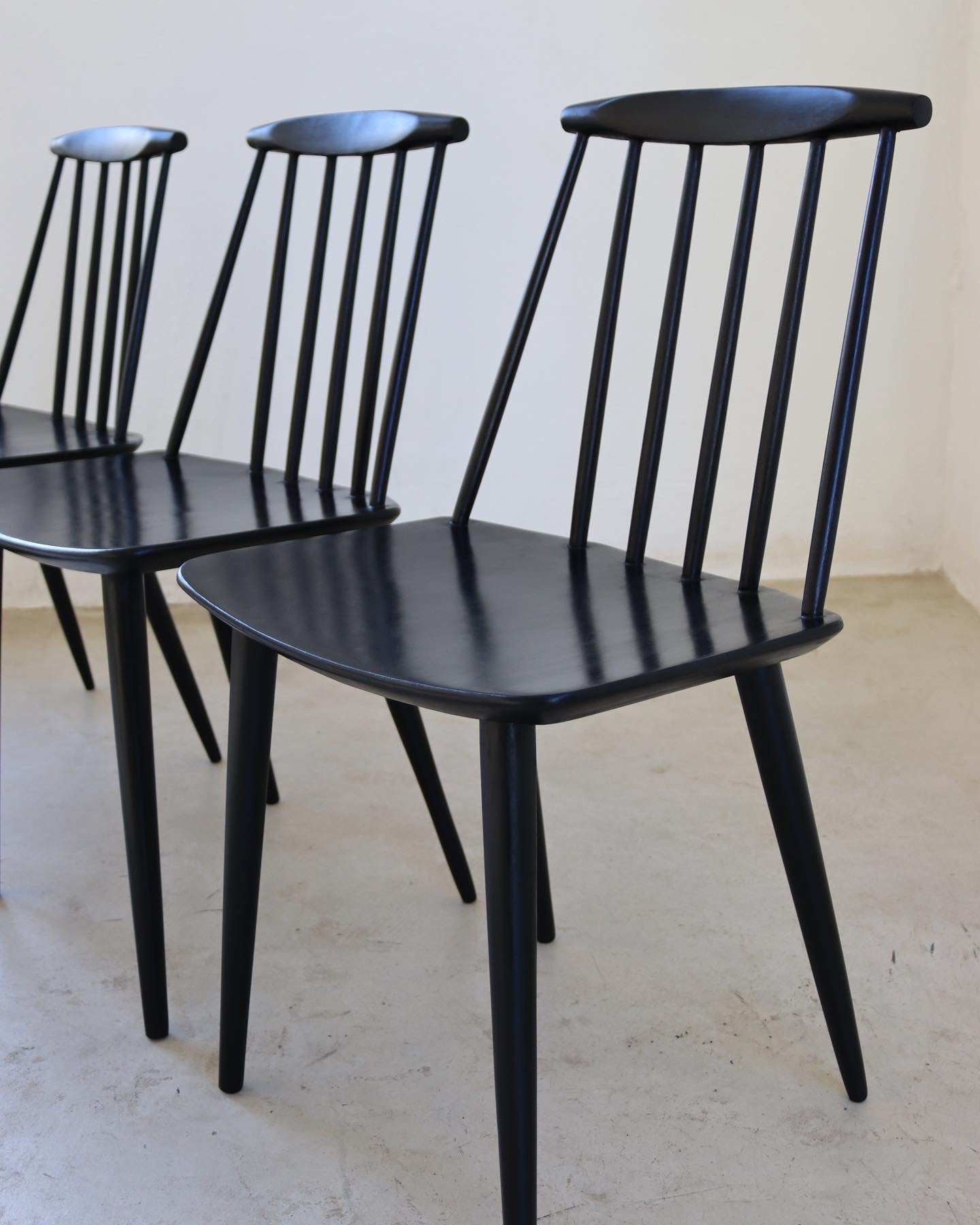 Set Of 3 Dining Chairs By Folk Palsson For FDB Møbler