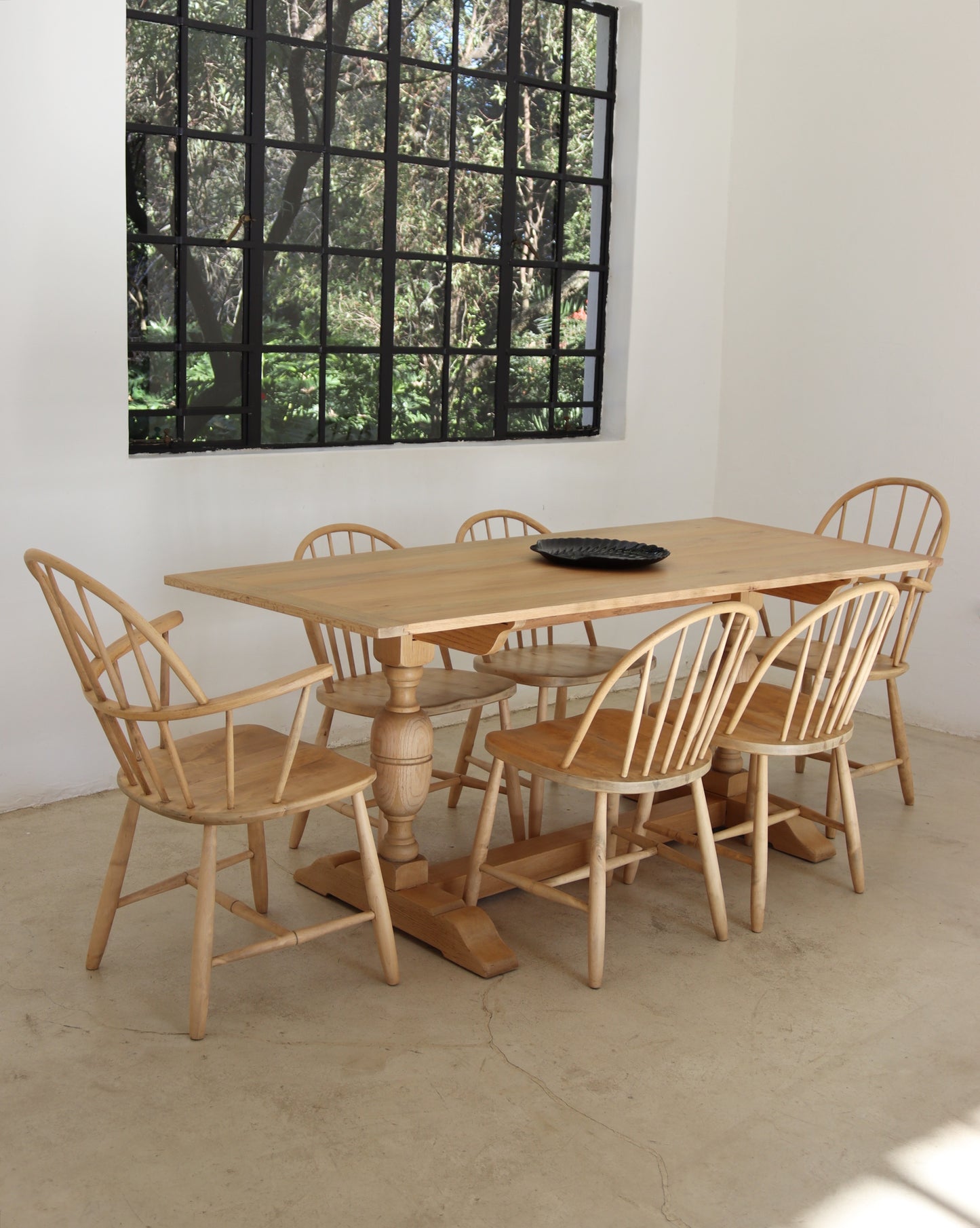 Vintage Oak Refectory Dining Table