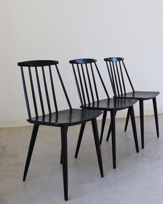 Set Of 3 Dining Chairs By Folk Palsson For FDB Møbler