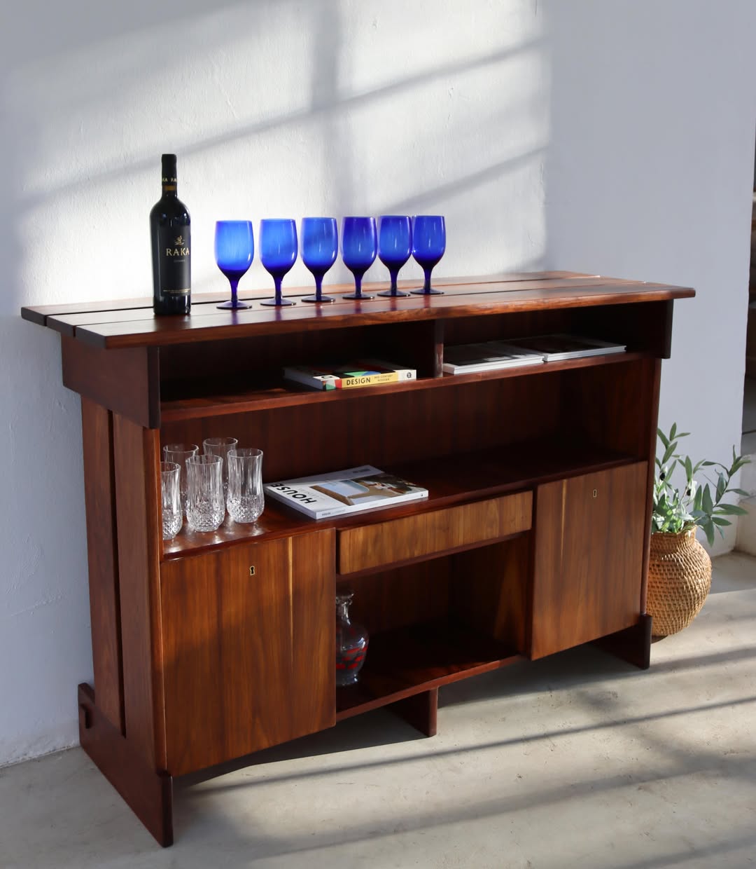 Mid-Century Bar Cabinet