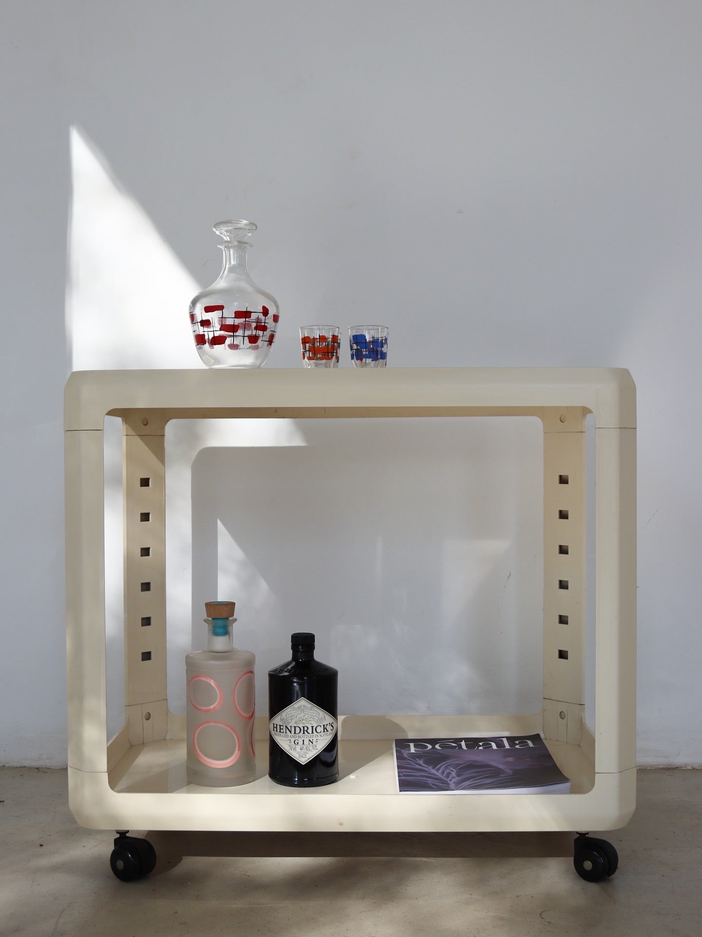 Vintage Kartell Drinks Trolley/Coffee Table