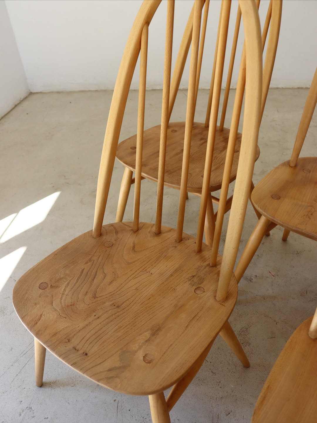 Ercol Dining Chairs x 5