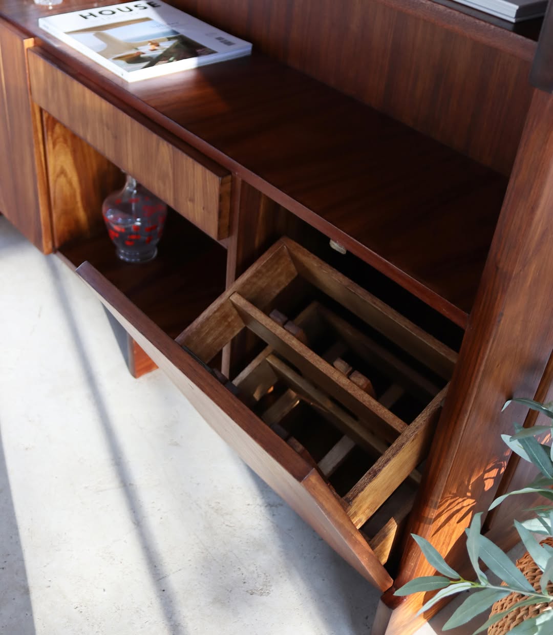 Mid-Century Bar Cabinet