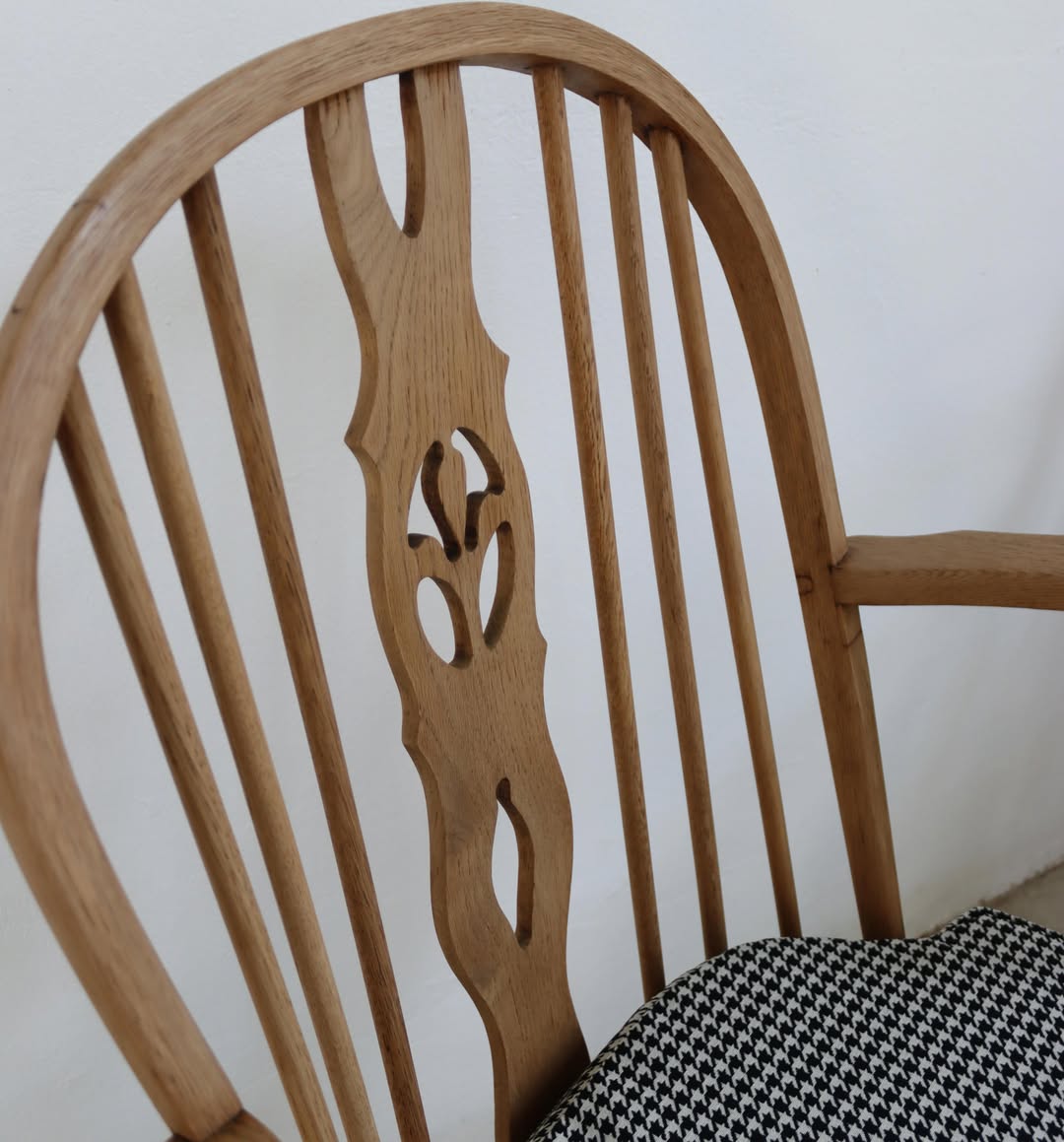 Vintage Oak Arm Chairs
