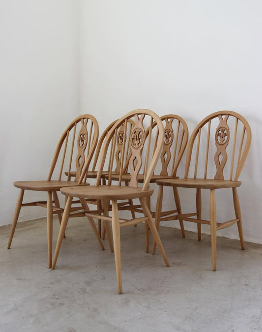 Ercol Fleur De Lys Dining Chairs