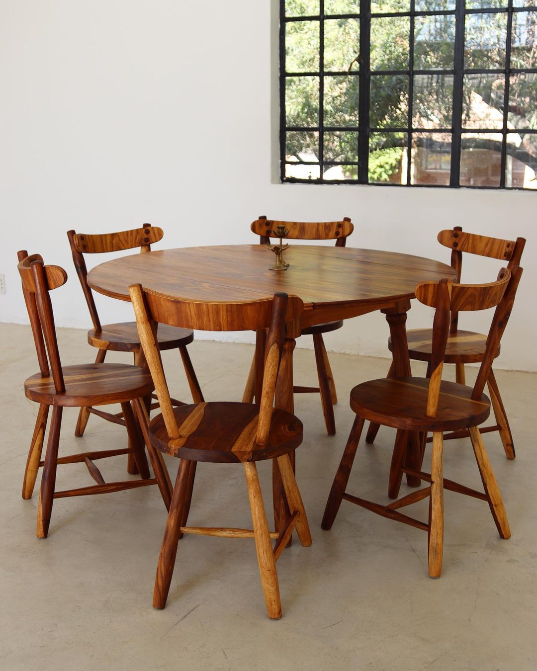 Vintage Drop Leaf Table and 6 Chairs