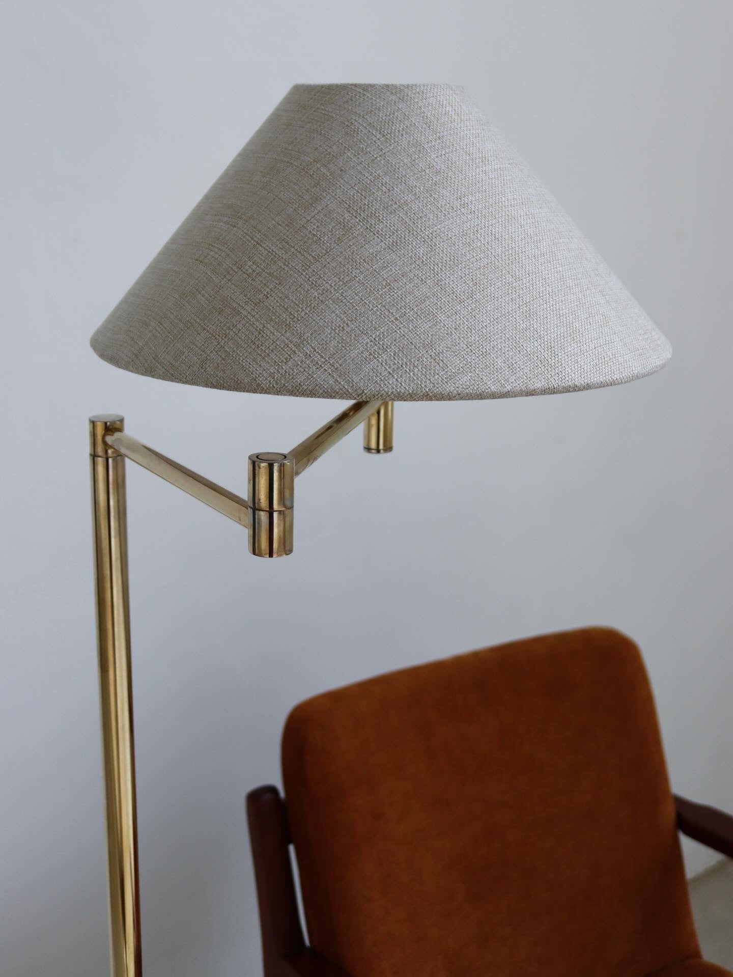 1970’s Brass Standing Lamp