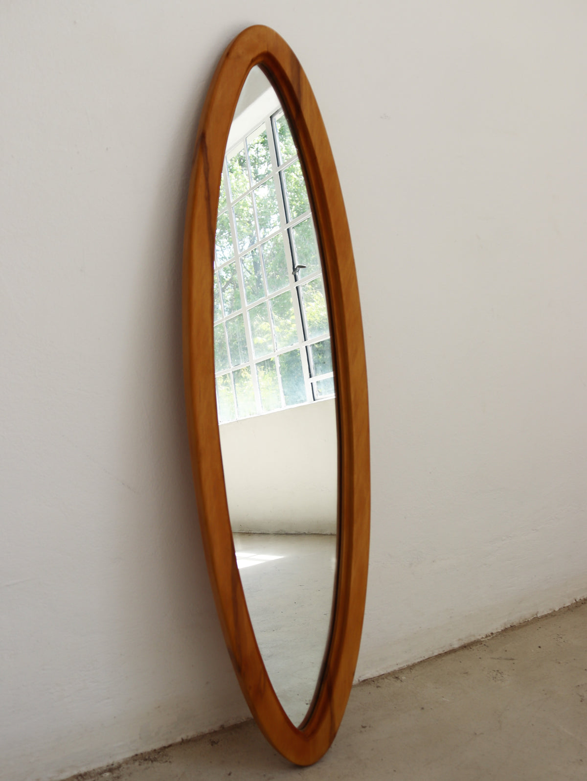 Mid-Century Teak Mirror