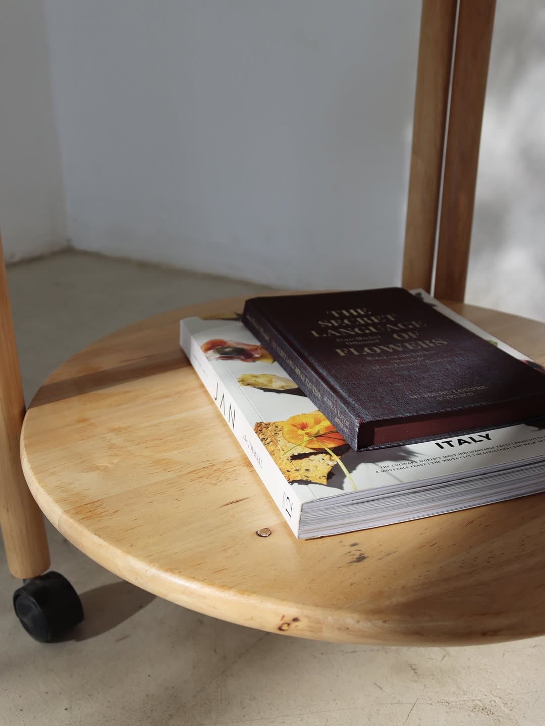 Mid-Century Danish Lazy Susan Drinks Trolley
