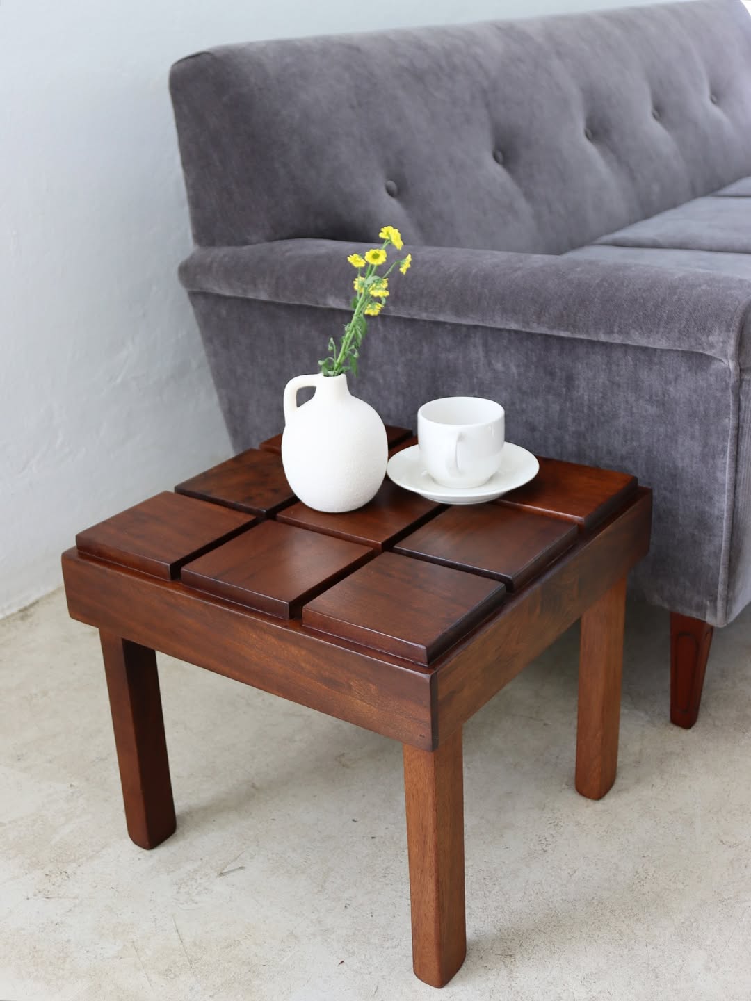 Cubist Style Side Table