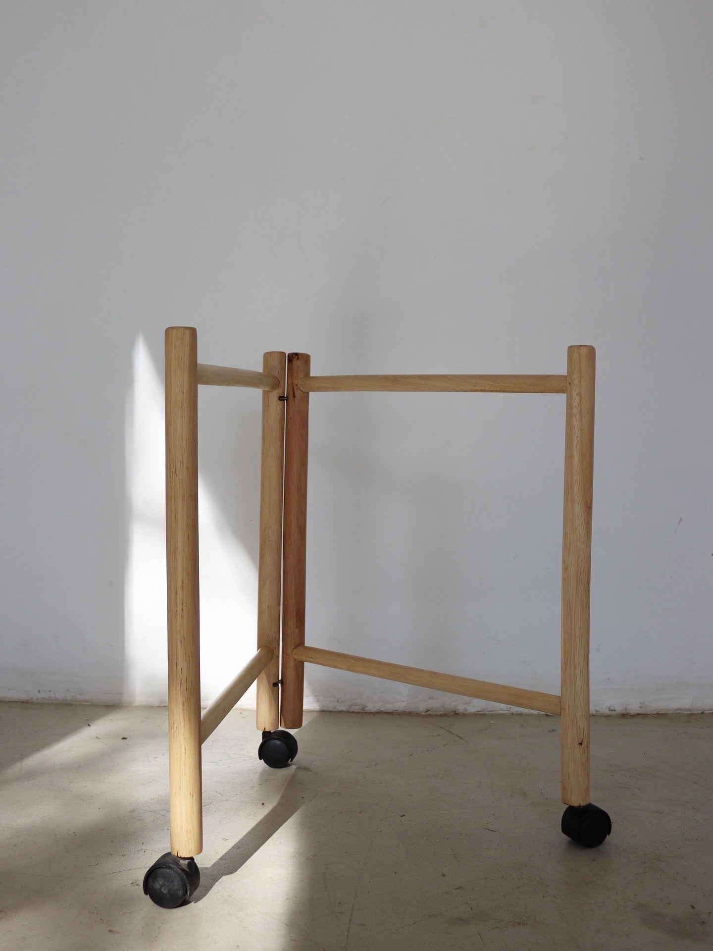 Mid-Century Danish Lazy Susan Drinks Trolley
