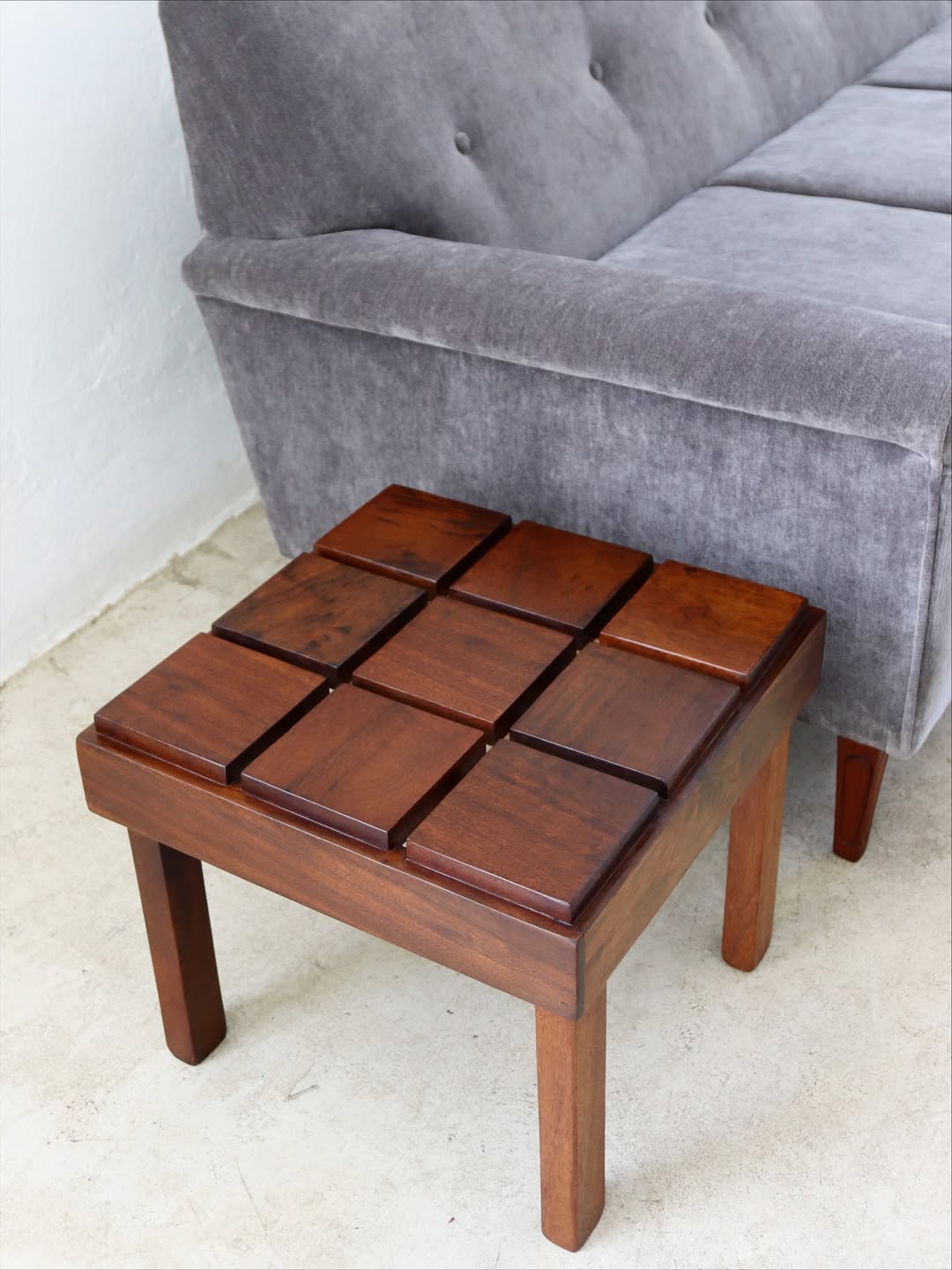 Cubist Style Side Table