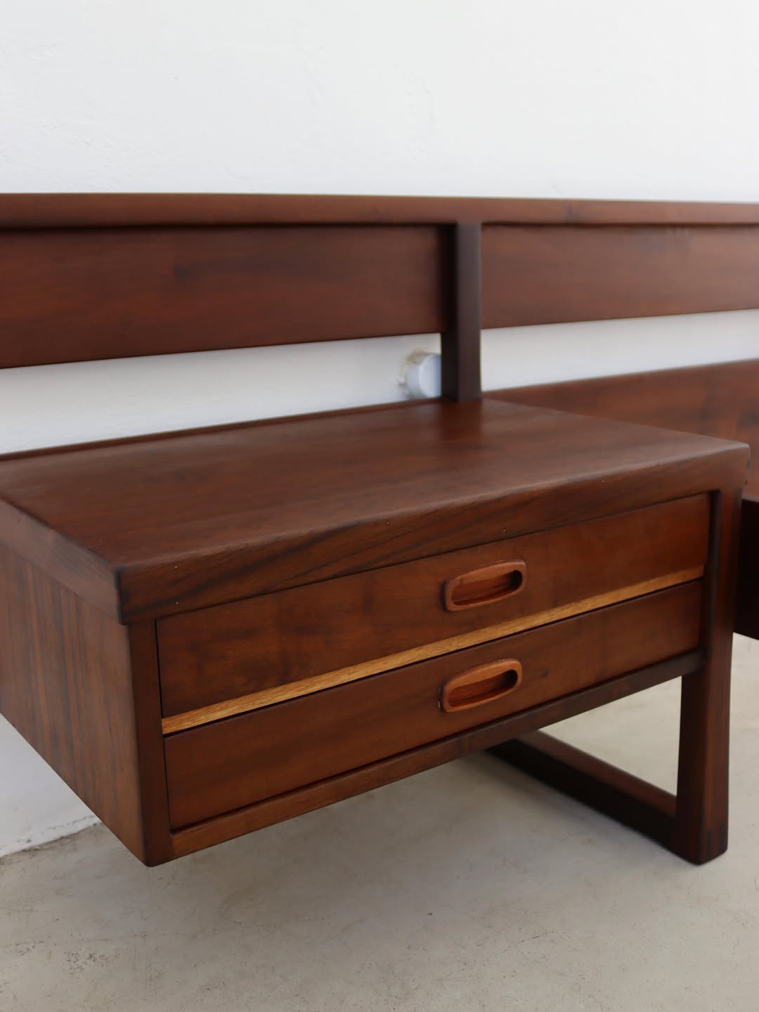 Mid-Century Queen Size Bed