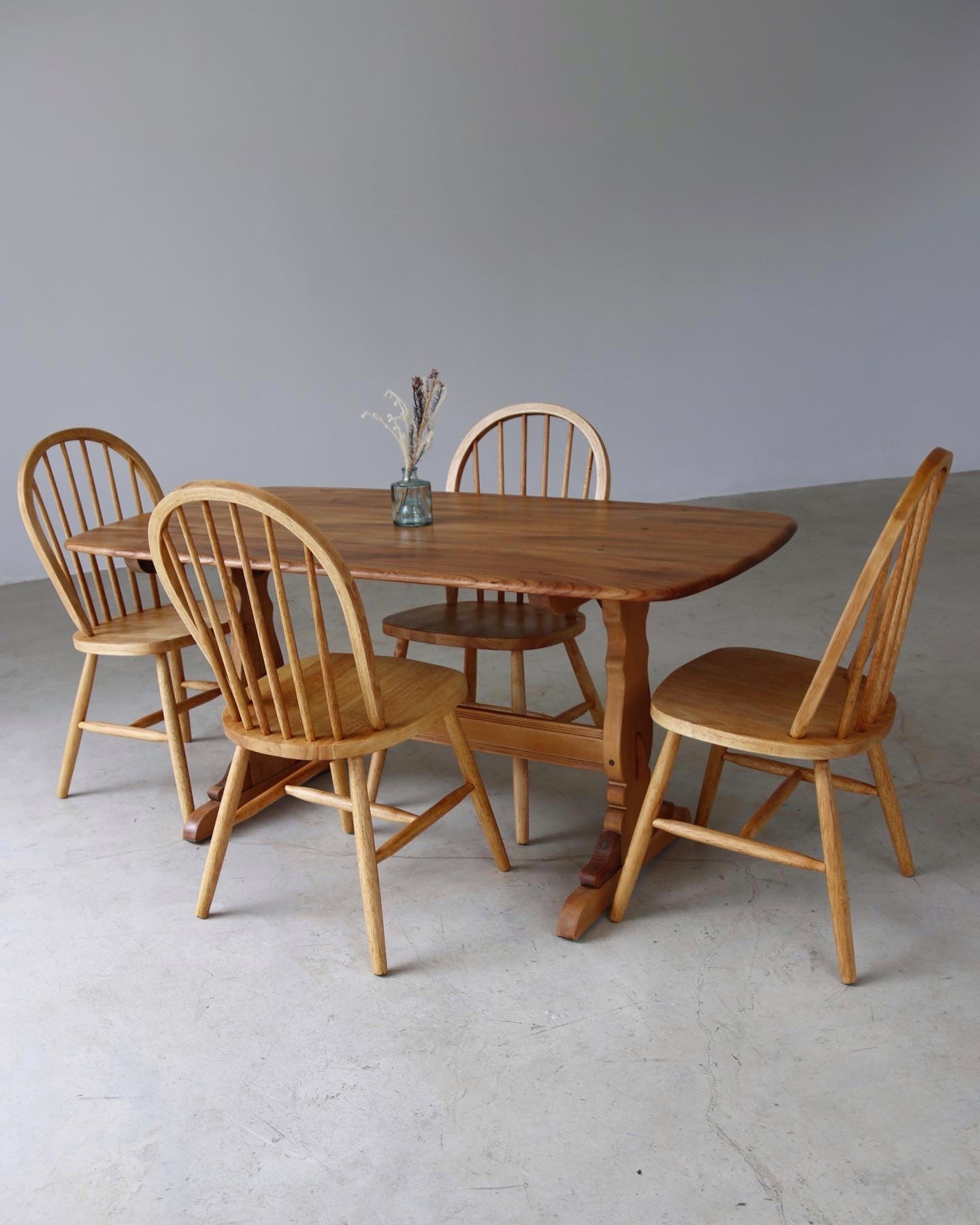 Ercol style dining room chairs