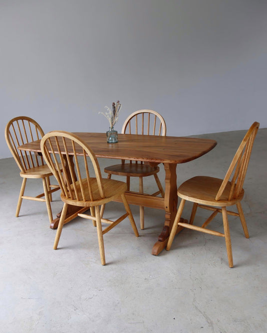 Ercol style dining room chairs