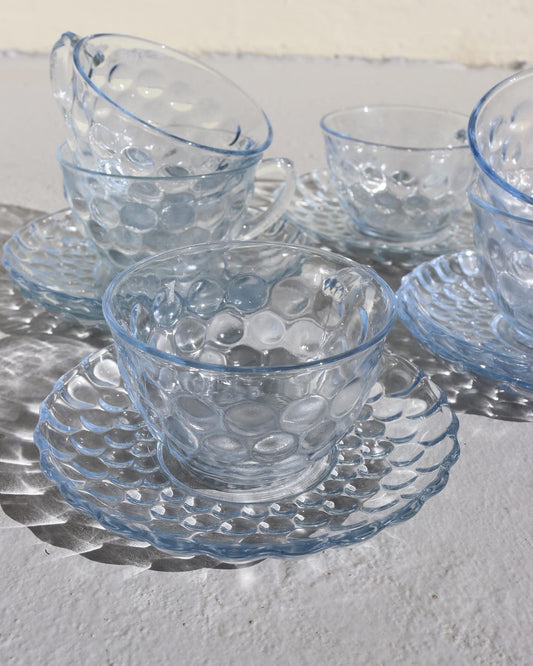 Bubble Glass Tea Set