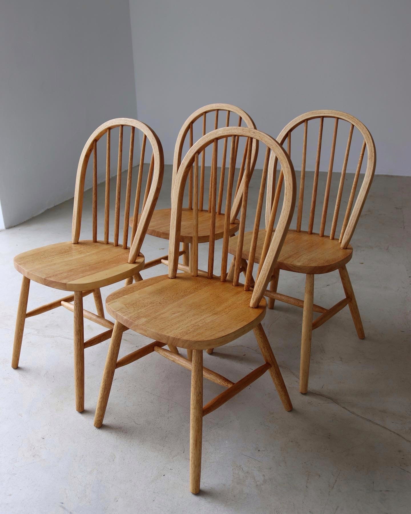 Ercol style dining room chairs