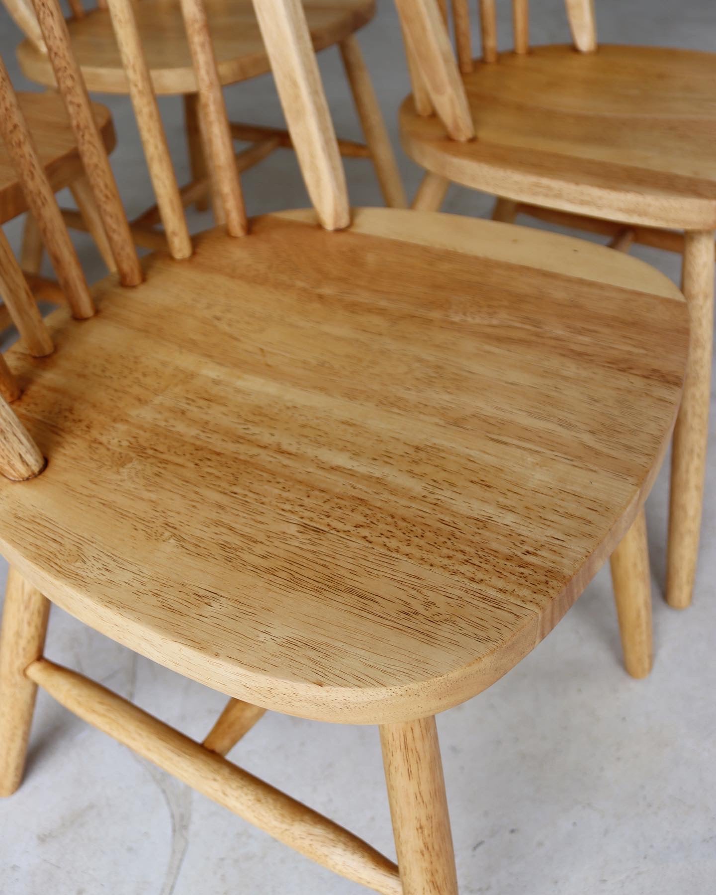 Ercol style dining room chairs