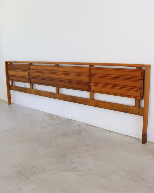 Mid-Century Torrente King Headboard