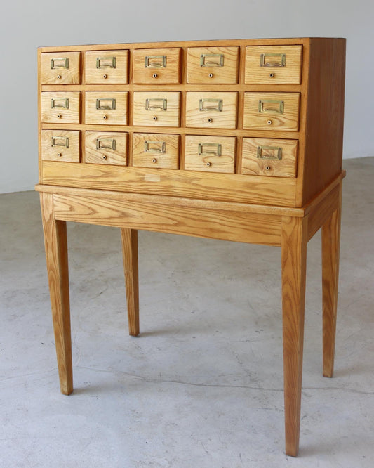 Vintage Library Cabinet