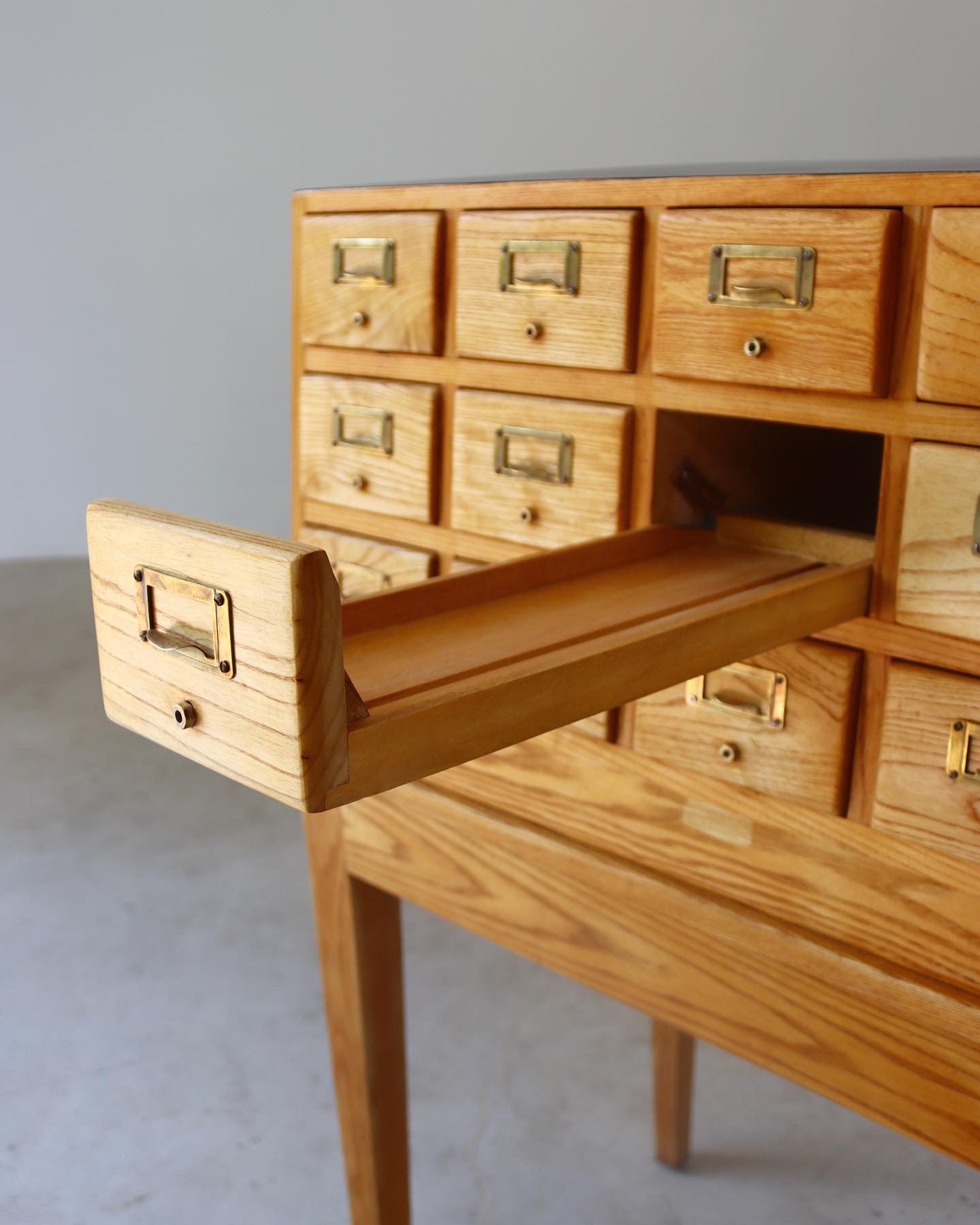 Vintage Library Cabinet