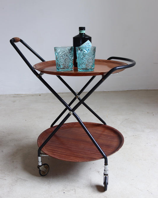 Scandinavian Style Drinks Trolley